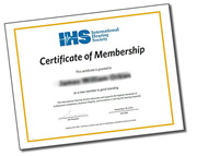 IHS Standard 8.5" x 11" Wall Certificate